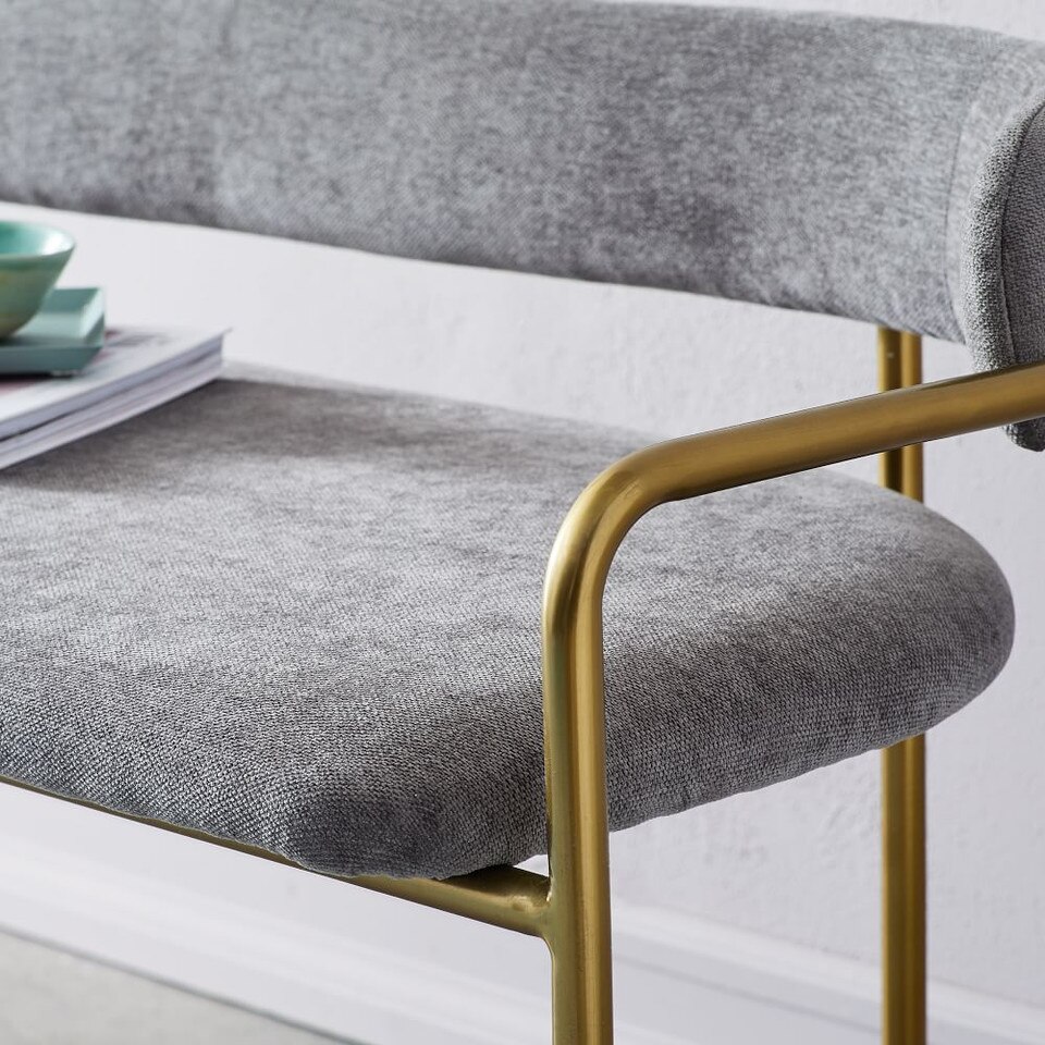 Lenox Dining Bench West Elm UK